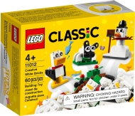 Lego Classic 11012 Biele kreatívne kocky - cena, srovnání