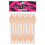 Lovetoy Original Pussy Straws Flesh 9 pack - cena, srovnání