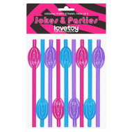 Lovetoy Original Pussy Straws Colored 9 pack - cena, srovnání