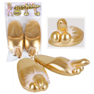 Orion Penis Slippers Gold