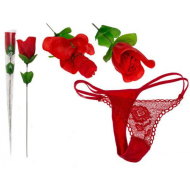 Out Of The Blue Rose With Red G-String - cena, srovnání