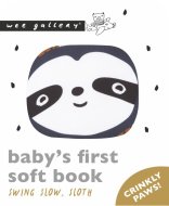 Wee Gallery Friendly Faces Soft Book Swing Slow, Sloth - cena, srovnání