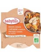 Babybio Sladké zemiaky s gaštanovým pyré a farmárskou perličkou 230g - cena, srovnání