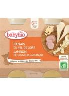 Babybio Paštrnák šunka Gruyère 2x200g - cena, srovnání