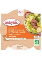 Babybio Paštrnák s hráškom a farmárskou kačicou 260g - cena, srovnání