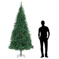 vidaXL Umelý vianočný stromček 300 cm , zelený - cena, srovnání