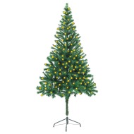 vidaXL Umelý vianočný stromček s LED a podstavcom 180cm 564 vetvičiek - cena, srovnání