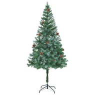 vidaXL Umelý vianočný stromček so šiškami 180cm - cena, srovnání