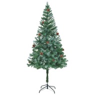 vidaXL Umelý vianočný stromček so šiškami 180cm - cena, srovnání