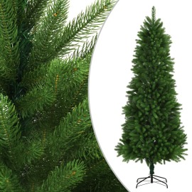 vidaXL Umelý vianočný stromček s realistickým ihličím zelený 240cm