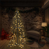 vidaXL Vianočný stromček, kužeľ, 160 LED, dovnútra aj von 78x120cm - cena, srovnání