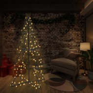 vidaXL Vianočný stromček, kužeľ, 240 LED, dovnútra aj von 115x150cm - cena, srovnání