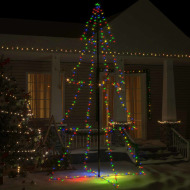 vidaXL Vianočný stromček kužeľ 360 LED interiér a exteriér 143x250cm - cena, srovnání
