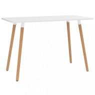vidaXL Jedálenský stôl 120x60cm Biela 287242 - cena, srovnání