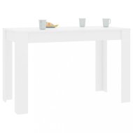 vidaXL Jedálenský stôl 120x60 cm Biela lesk 800438 - cena, srovnání