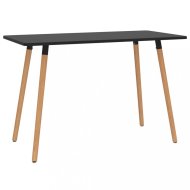 vidaXL Jedálenský stôl 120x60cm Čierna 287243 - cena, srovnání