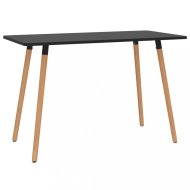 vidaXL Jedálenský stôl 120x60cm Čierna 287243 - cena, srovnání