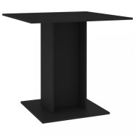 vidaXL Jedálenský stôl 80x80 cm Čierna 800253 - cena, srovnání