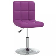 vidaXL Kancelárska stolička umelá koža / chróm Fialová 334177 - cena, srovnání