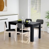 vidaXL Jedálenský stôl DTD Čierna 804203 - cena, srovnání