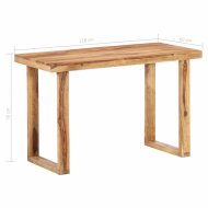 vidaXL Jedálenský stôl masívne drevo 118x60x76 cm 287357 - cena, srovnání