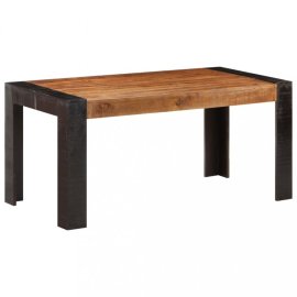 vidaXL Jedálenský stôl masívne drevo 160x80x76 cm 3060200