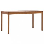 vidaXL Jedálenský stôl masívne drevo Hnedá 283398 - cena, srovnání