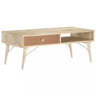 vidaXL Konferenčný stolík 118 x 57 x 45 cm mangovníkové drevo 287875 - cena, srovnání