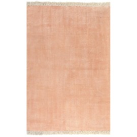 vidaXL Kilim Koberec z bavlny 160x230cm ružový