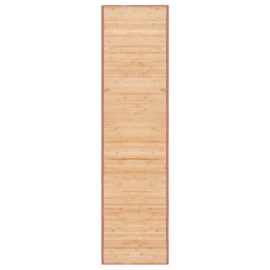 vidaXL Koberec bambusový 80x300cm hnedý