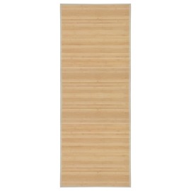 vidaXL Koberec bambusový 80x200cm prírodná farba