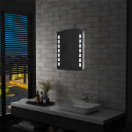 vidaXL Kúpeľňové LED nástenné zrkadlo 50x60 cm - cena, srovnání