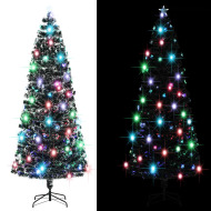 vidaXL Umelý vianočný stromček s podstavcom a LED 240 cm 380 vetvičiek - cena, srovnání