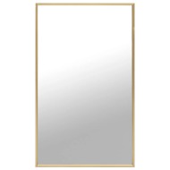 vidaXL Zrkadlo zlaté 100x60 cm - cena, srovnání