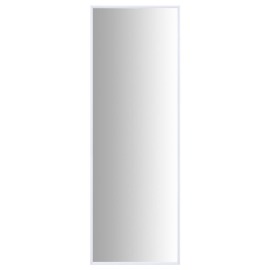 vidaXL Zrkadlo biele 150x50 cm