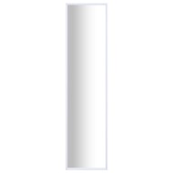 vidaXL Zrkadlo biele 120x30 cm - cena, srovnání