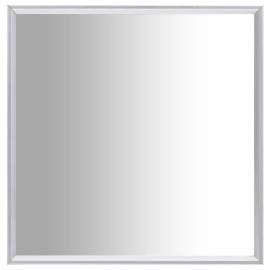vidaXL Zrkadlo strieborné 70x70 cm
