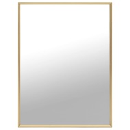 vidaXL Zrkadlo zlaté 80x60 cm - cena, srovnání