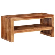 vidaXL TV stolík/odkladací stolík z masívneho dreva sheesham - cena, srovnání
