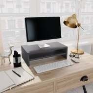 vidaXL Stojan na monitor sivý 42x24x13 cm drevotrieska - cena, srovnání