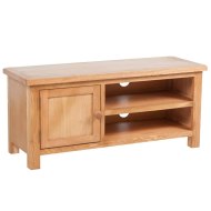 vidaXL TV skrinka 103x36x46 cm, dubový masív - cena, srovnání
