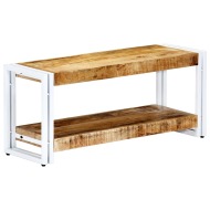 vidaXL TV skrinka 90x30x40 cm, mangový masív - cena, srovnání