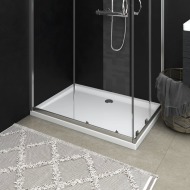 vidaXL Obdĺžniková sprchová vanička z ABS biela 70x100 cm - cena, srovnání