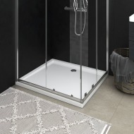 vidaXL Obdĺžniková sprchová vanička z ABS biela 80x90 cm - cena, srovnání