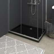 vidaXL Obdĺžniková sprchová vanička z ABS čierna 80x110 cm - cena, srovnání