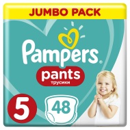 Pampers Pants 5 12-18kg 48ks - cena, srovnání