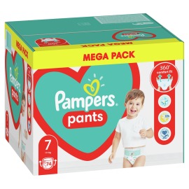 Pampers Pants 7 17+kg 74ks