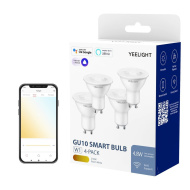 Yeelight GU10 Smart Bulb W1 (Color) 4-pack - cena, srovnání
