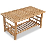 vidaXL Bambusový konferenčný stolík, 90x50x45 cm - cena, srovnání