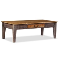 vidaXL Konferenčný drevený stolík vo Vintage prevedení 118x60x40 cm - cena, srovnání